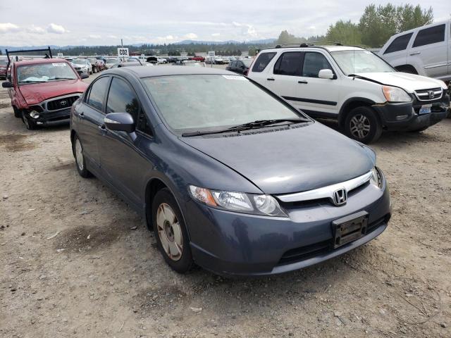 HONDA CIVIC HYBR 2008 with VIN JHMFA36248S017593 - Photo from auction