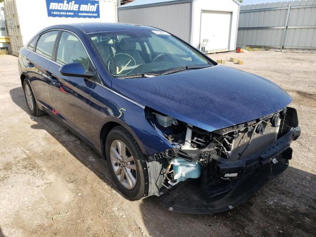 HYUNDAI SONATA SE 2017 with VIN 5NPE24AF7HH444954 - Photo from auction