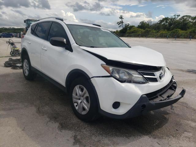 TOYOTA RAV4 LE 2015 with VIN JTMZFREV2FD055498 - Photo from auction
