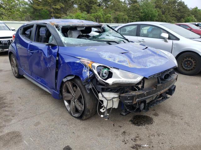 HYUNDAI VELOSTER T 2013 with VIN KMHTC6AE3DU136151 - Photo from auction