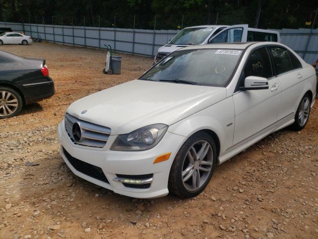 Photo 2 from auction – 2012 MERCEDES-BENZ C 250 with VIN WDDGF4HB1CA640118