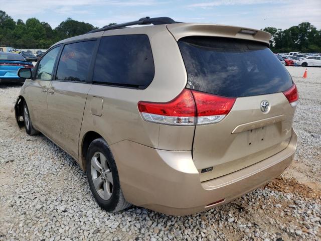 Photo 3 from auction – 2011 TOYOTA SIENNA LE with VIN 5TDKK3DC4BS021667