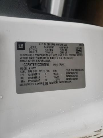 Photo 10 from auction – 2013 CHEVROLET SILVERADO with VIN 1GCRKTE71DZ404659