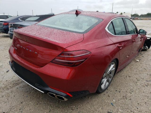 صورة رقم 4 من المزاد - 2022 GENESIS G70 BASE مع VIN KMTG34TA9NU093412