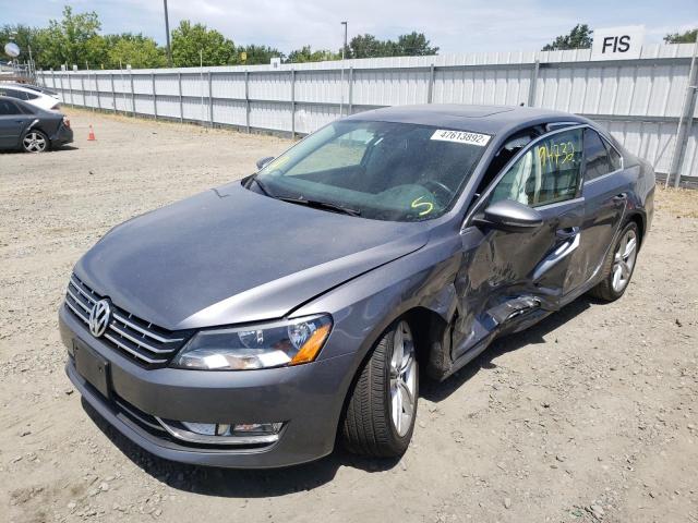 Photo 2 from auction – 2012 VOLKSWAGEN PASSAT SE with VIN 1VWBM7A31CC059928