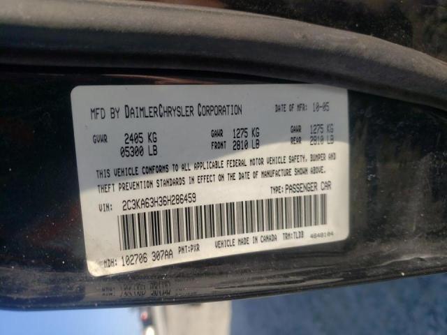 Photo 10 from auction – 2006 CHRYSLER 300C with VIN 2C3KA63H36H286459
