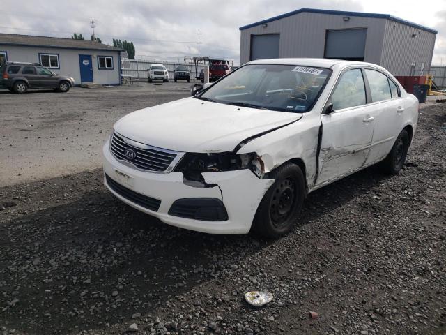 KIA OPTIMA EX 2009 with VIN KNAGE228295292987 - Photo from auction