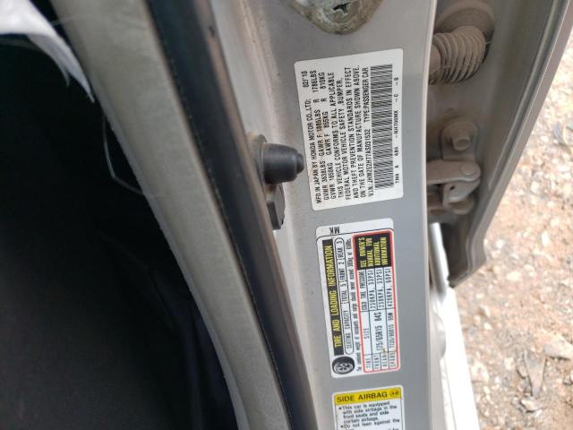 Photo 10 from auction – 2010 HONDA INSIGHT EX with VIN JHMZE2H77AS031532