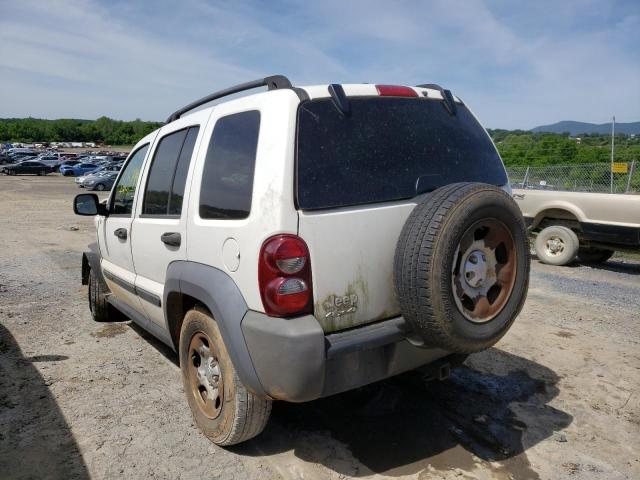Photo 3 from auction – 2007 JEEP LIBERTY SP with VIN 1J4GL48K57W643786