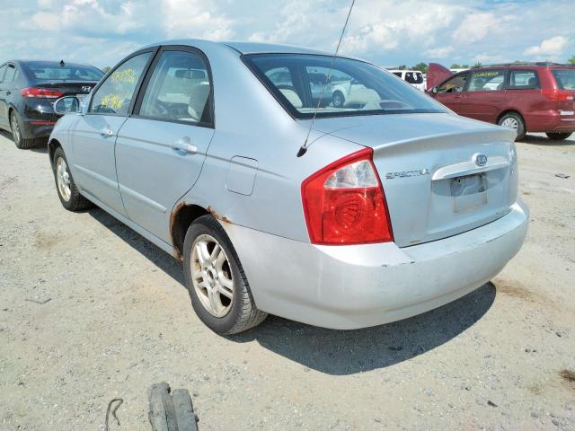 Photo 3 from auction – 2005 KIA SPECTRA LX with VIN KNAFE121355133379