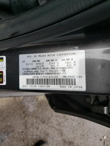 Photo 10 from auction – 2013 MAZDA 3 I with VIN JM1BL1LP5D1835400