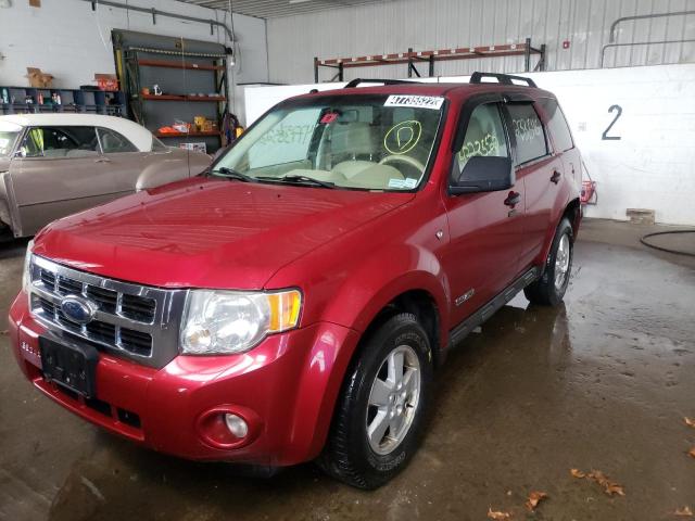 Photo 2 from auction – 2008 FORD ESCAPE XLT with VIN 1FMCU93188KC65559