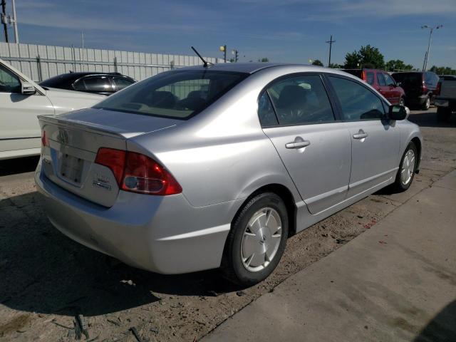 Photo 4 from auction – 2008 HONDA CIVIC HYBR with VIN JHMFA36258S025816