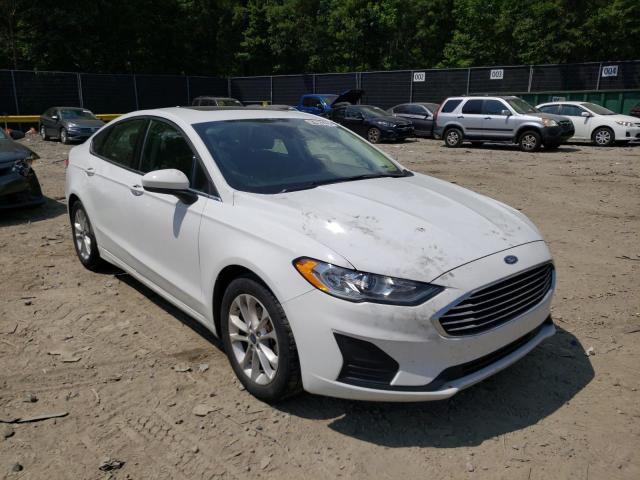 FORD FUSION SE 2020 with VIN 3FA6P0HD8LR136397 - Photo from auction