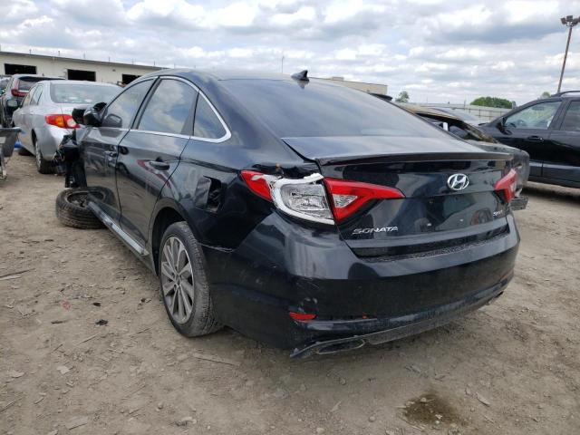 Photo 3 from auction – 2016 HYUNDAI SONATA SPO with VIN 5NPE34AF0GH330399