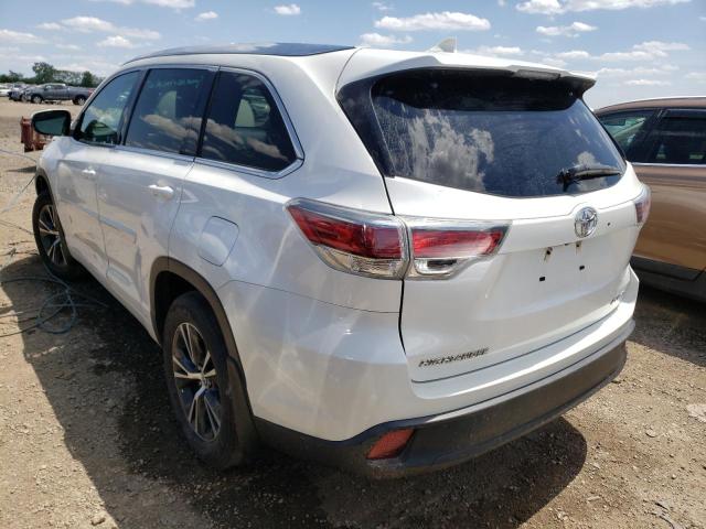 Photo 3 from auction – 2016 TOYOTA HIGHLANDER with VIN 5TDJKRFH9GS324653