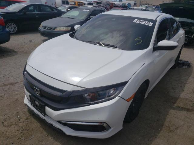 Photo 2 from auction – 2019 HONDA CIVIC LX with VIN 2HGFC2F67KH521645