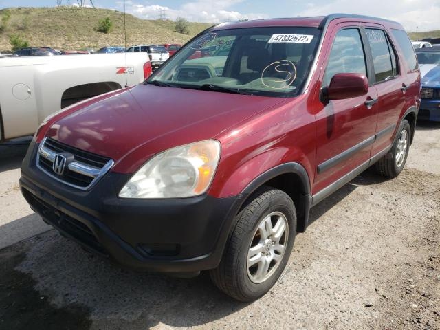 Photo 2 from auction – 2003 HONDA CR-V EX with VIN JHLRD78843C049609