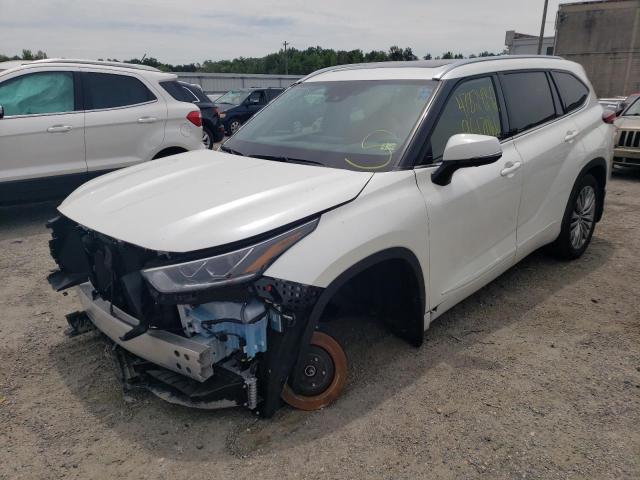 Photo 2 from auction – 2021 TOYOTA HIGHLANDER with VIN 5TDFZRBH9MS087357