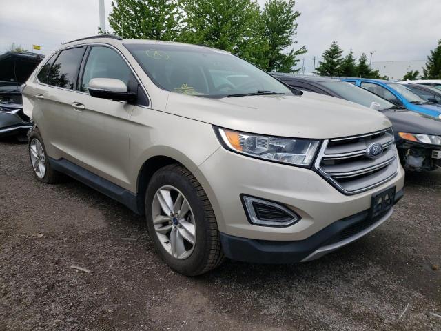 FORD EDGE SEL 2017 with VIN 2FMPK3J85HBB85831 - Photo from auction