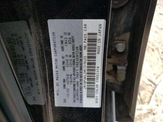 Photo 10 from auction – 2021 MAZDA 3 SELECT with VIN JM1BPAKL2M1319403