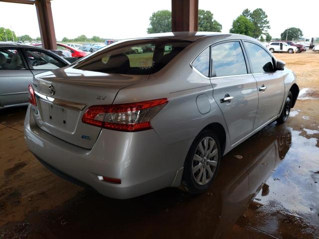 Photo 4 from auction – 2014 NISSAN SENTRA S with VIN 3N1AB7AP1EL673153