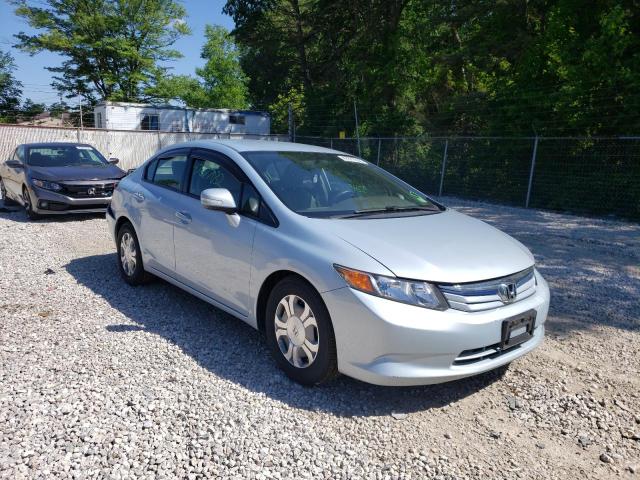 HONDA CIVIC HYBR 2012 with VIN JHMFB4F26CS003092 - Photo from auction