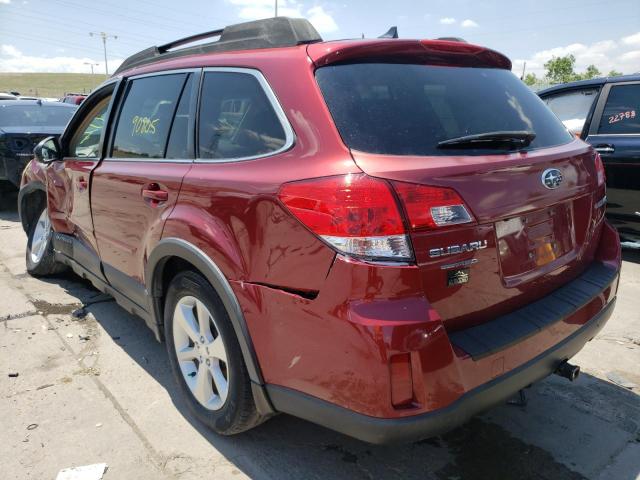 Photo 3 from auction – 2013 SUBARU OUTBACK 2. with VIN 4S4BRCKC9D3276202