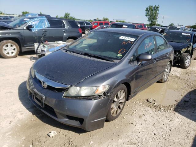 Photo 2 from auction – 2010 HONDA CIVIC LX with VIN 19XFA1F52AE073654