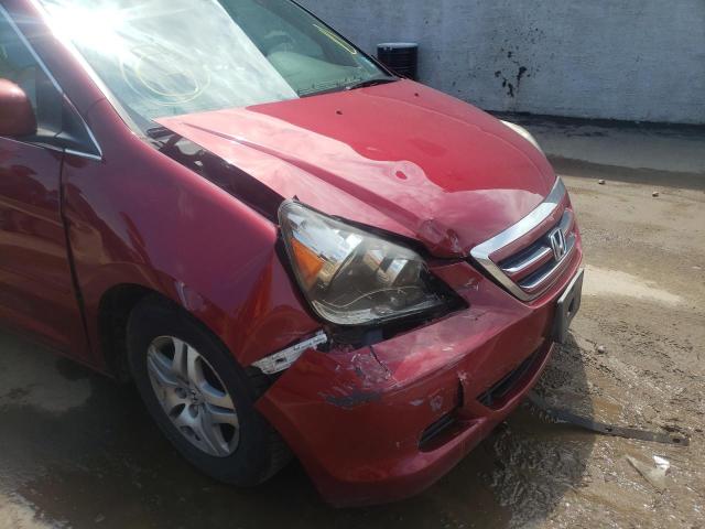 Photo 9 from auction – 2005 HONDA ODYSSEY EX with VIN 5FNRL38485B005575