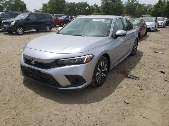Photo 2 from auction – 2022 HONDA CIVIC EX with VIN 2HGFE1F74NH314809