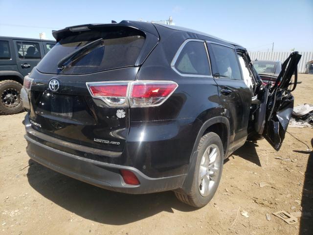Photo 4 from auction – 2014 TOYOTA HIGHLANDER with VIN 5TDDKRFH3ES035410