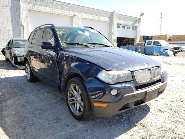 BMW X3 2007 with VIN WBXPC93427WF02224 - Photo from auction