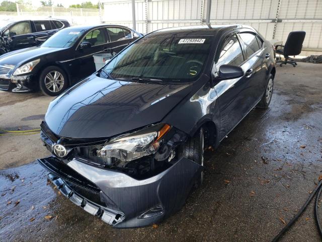 Photo 2 from auction – 2018 TOYOTA COROLLA LE with VIN 5YFBURHE3JP833428