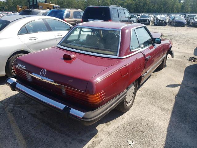 Photo 4 from auction – 1985 MERCEDES-BENZ 380 SL with VIN WDBBA45C8FA023916