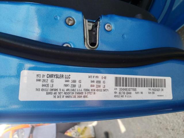 Photo 10 from auction – 2008 DODGE CALIBER SX with VIN 1B3HB48B18D779585