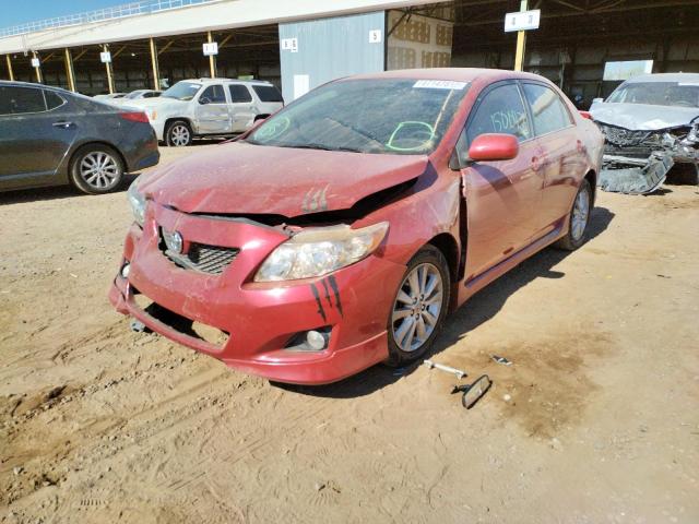 Photo 2 from auction – 2009 TOYOTA COROLLA BA with VIN 1NXBU40E39Z104130