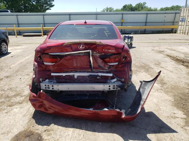 Photo 9 from auction – 2013 LEXUS LS 460 with VIN JTHCL1EF3D5015770