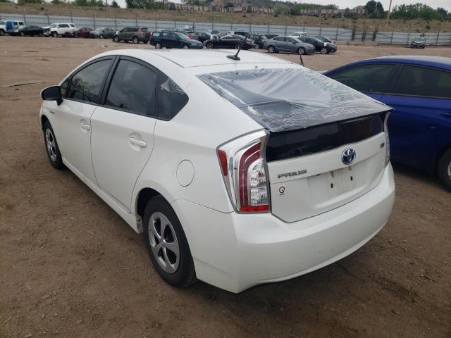 Photo 3 from auction – 2014 TOYOTA PRIUS with VIN JTDKN3DU3E0384940