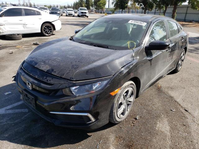 Photo 2 from auction – 2019 HONDA CIVIC LX with VIN 2HGFC2F66KH569752