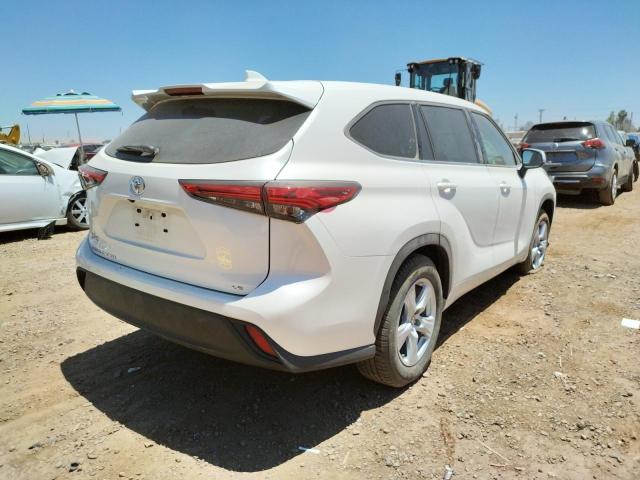 Photo 4 from auction – 2020 TOYOTA HIGHLANDER with VIN 5TDZZRAH6LS503541