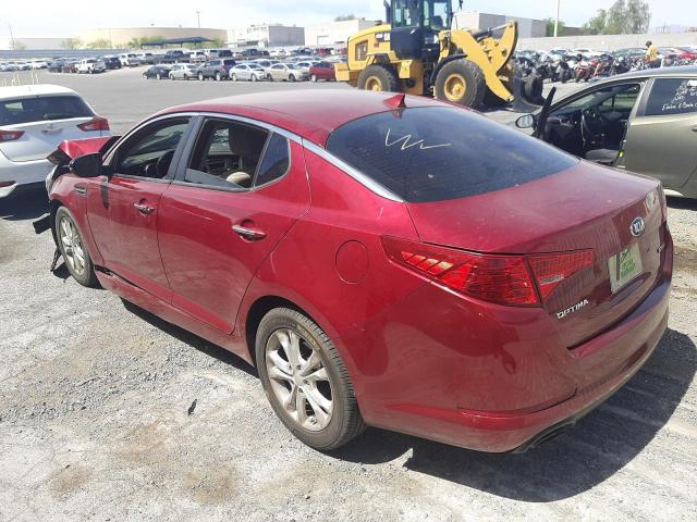 Photo 3 from auction – 2013 KIA OPTIMA EX with VIN 5XXGN4A75DG155571