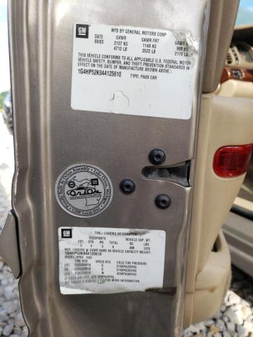 Photo 10 from auction – 2004 BUICK LESABRE CU with VIN 1G4HP52K844125610