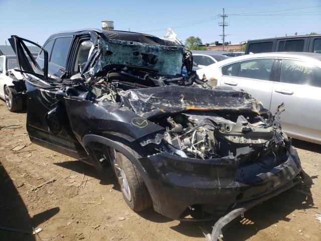 TOYOTA HIGHLANDER 2014 with VIN 5TDDKRFH3ES035410 - Photo from auction