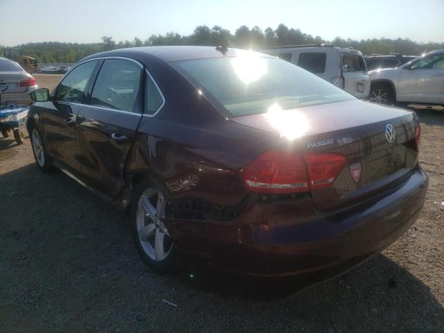 Photo 3 from auction – 2012 VOLKSWAGEN PASSAT SE with VIN 1VWBN7A34CC047527