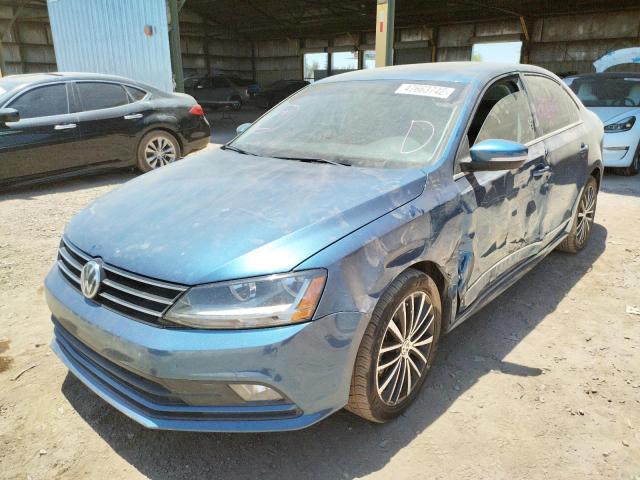 Photo 2 from auction – 2017 VOLKSWAGEN JETTA SEL with VIN 3VWL17AJ1HM298154