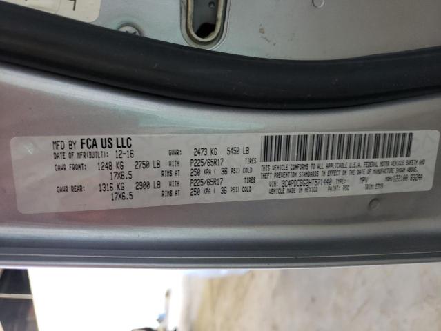 Photo 10 from auction – 2017 DODGE JOURNEY SX with VIN 3C4PDCBG2HT571440