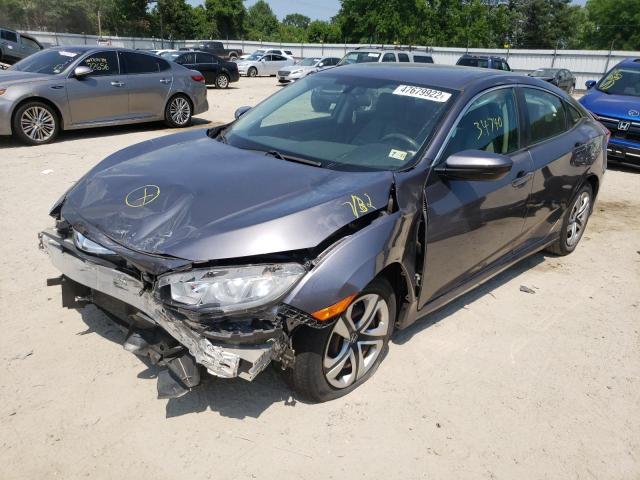 Photo 2 from auction – 2017 HONDA CIVIC LX with VIN 19XFC2F54HE023770