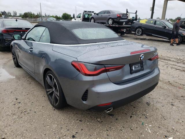 Photo 3 from auction – 2022 BMW 430I with VIN WBA23AT0XNCJ75425