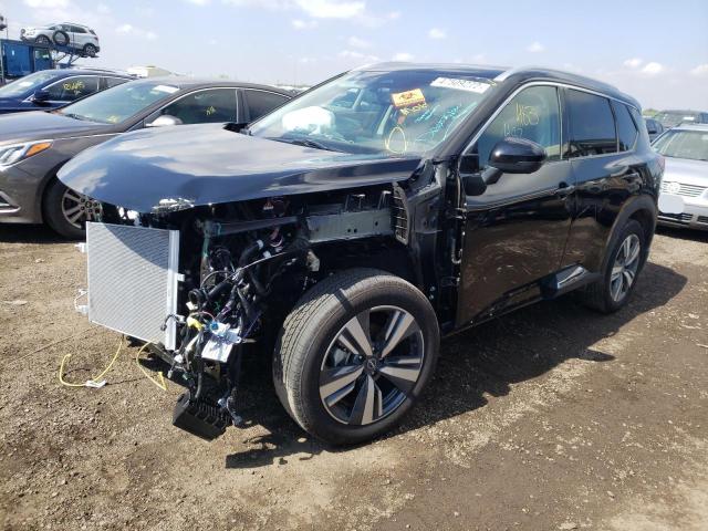 Photo 2 from auction – 2022 NISSAN ROGUE SL with VIN 5N1BT3CB7NC684254